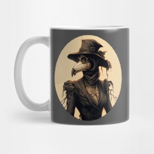 Gothic Plague Lady Mug